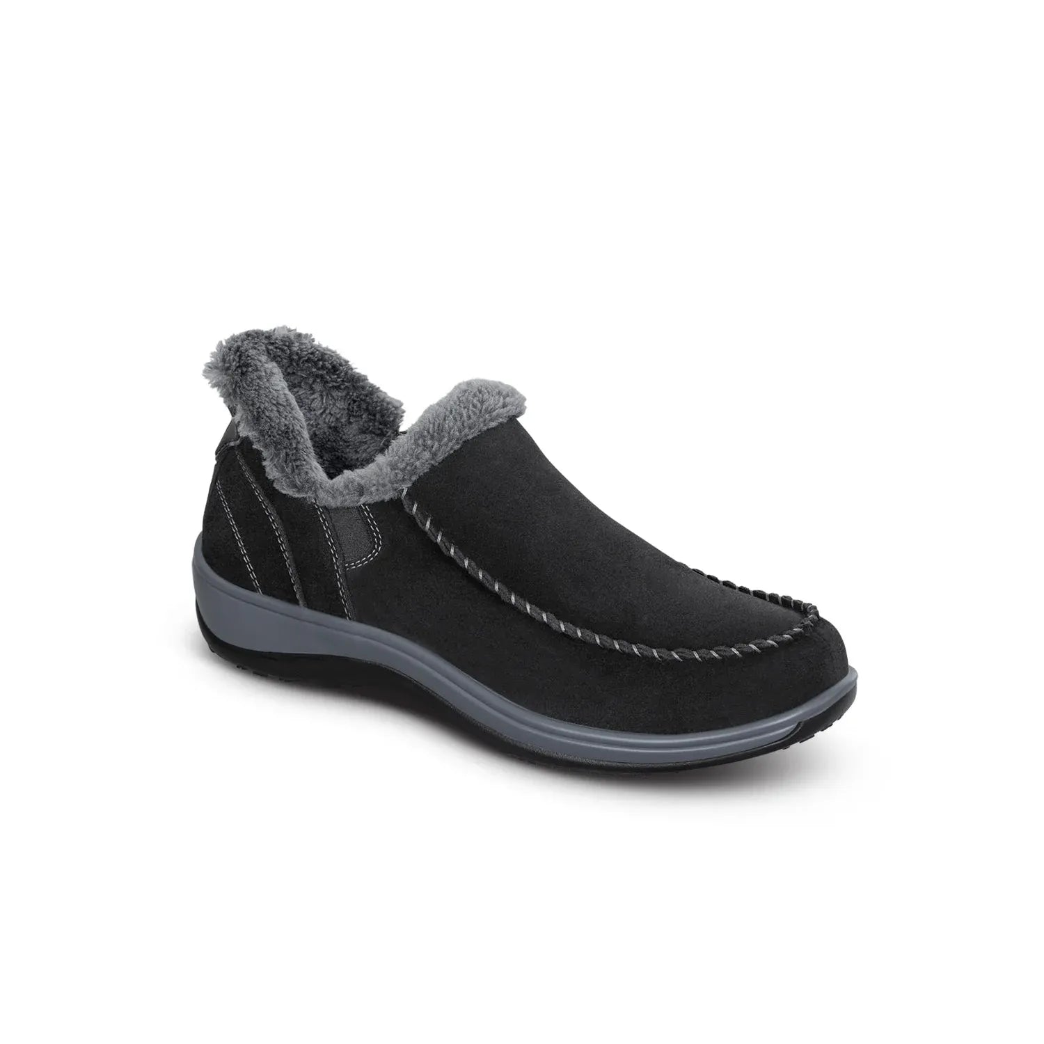 Lorin Hands-Free Suede Slipper