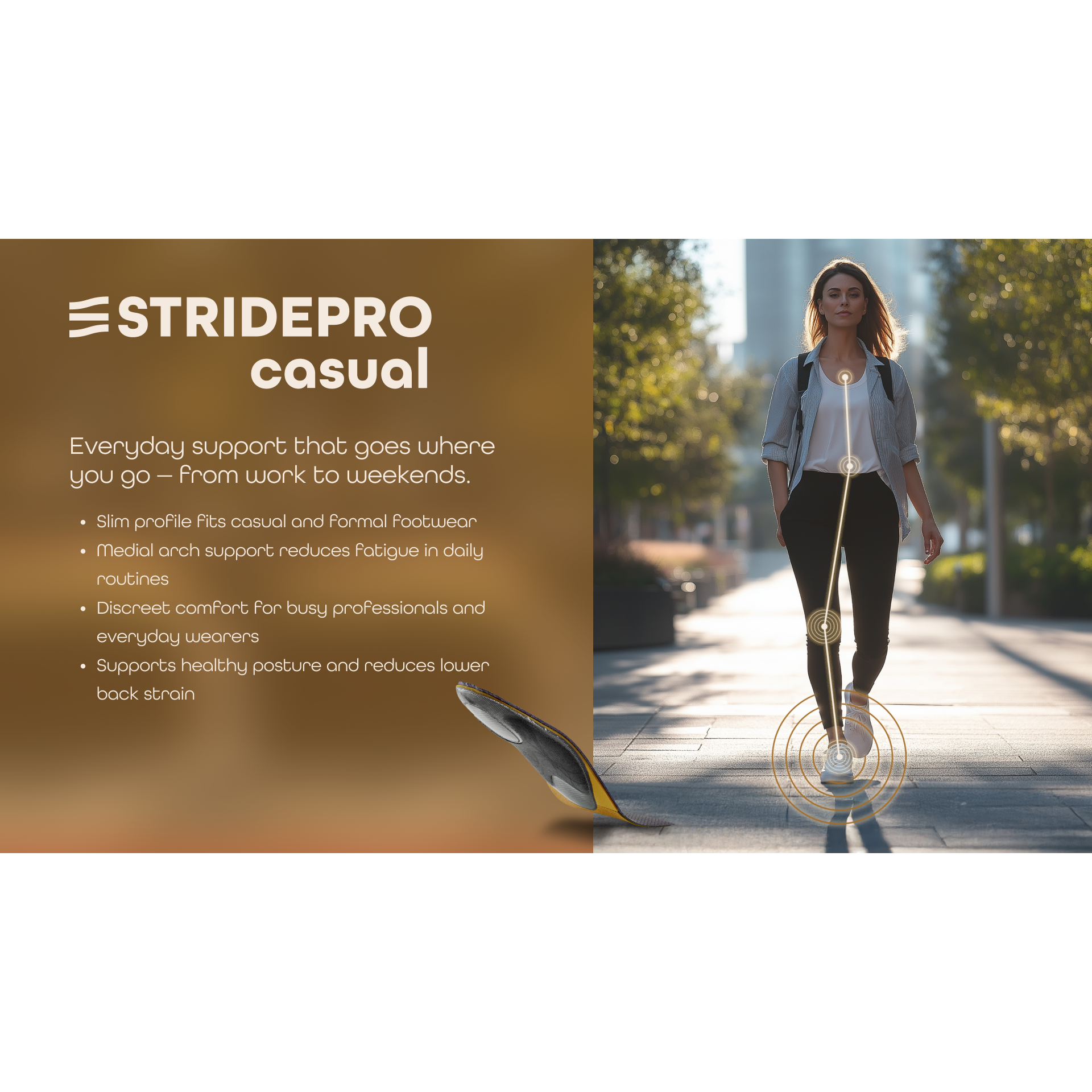 Insoles for Everyday Comfort and Support