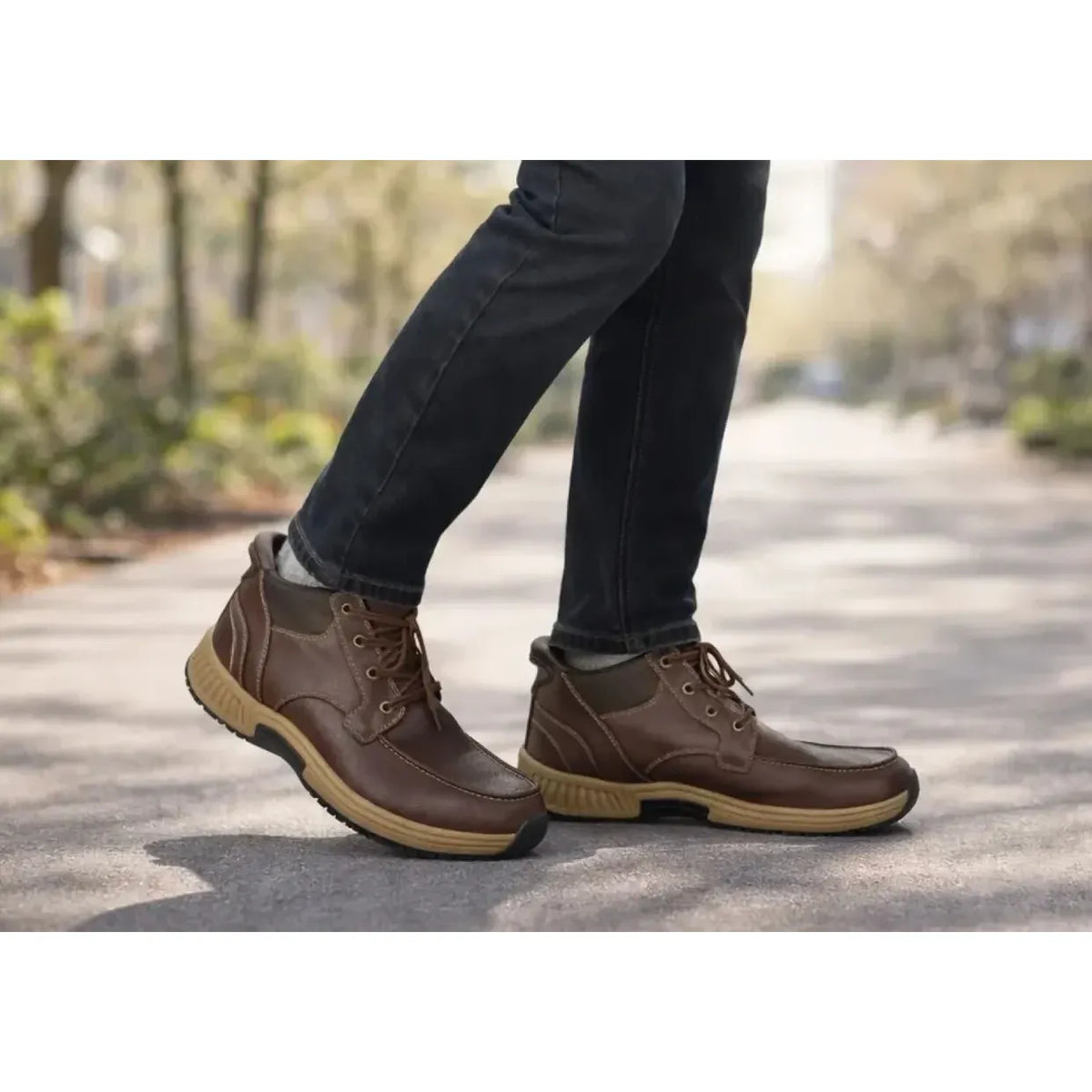 Verno Men’s Hands-Free Comfort Boot