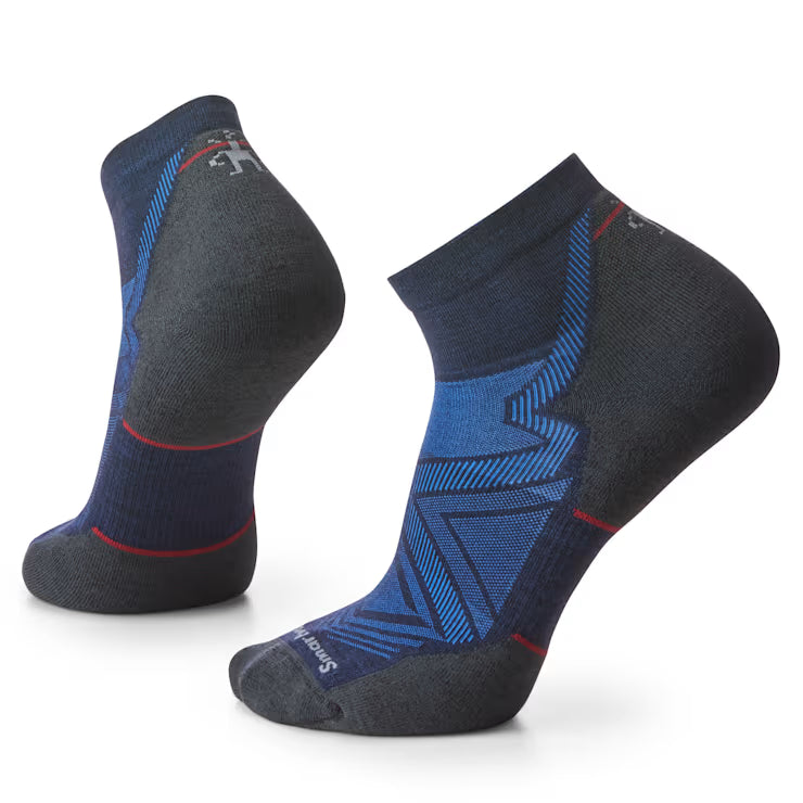 Smartwool Unisex Run Targeted Cushion Ankle Socks | Merino Wool Running Comfort