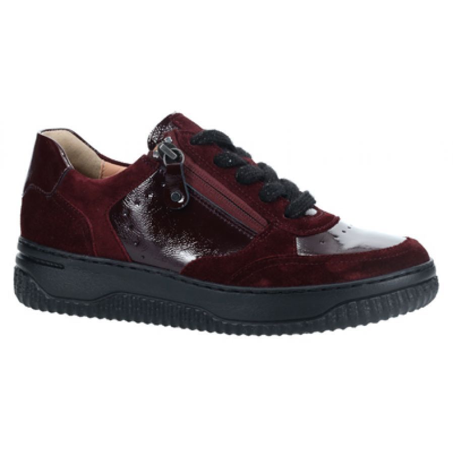 Boogie Womens Comfort Shoe - Burgundy