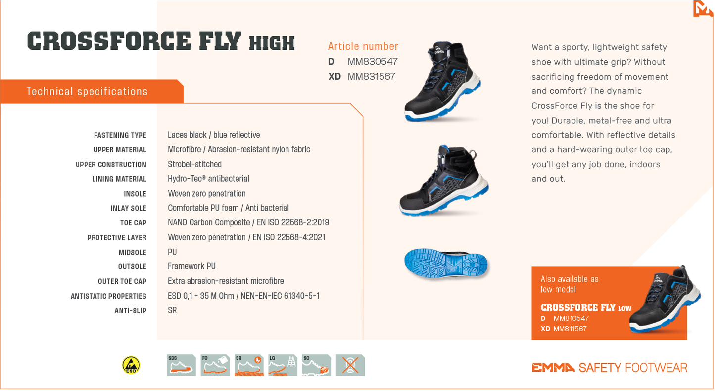 Crossforce Fly High Safety Boot