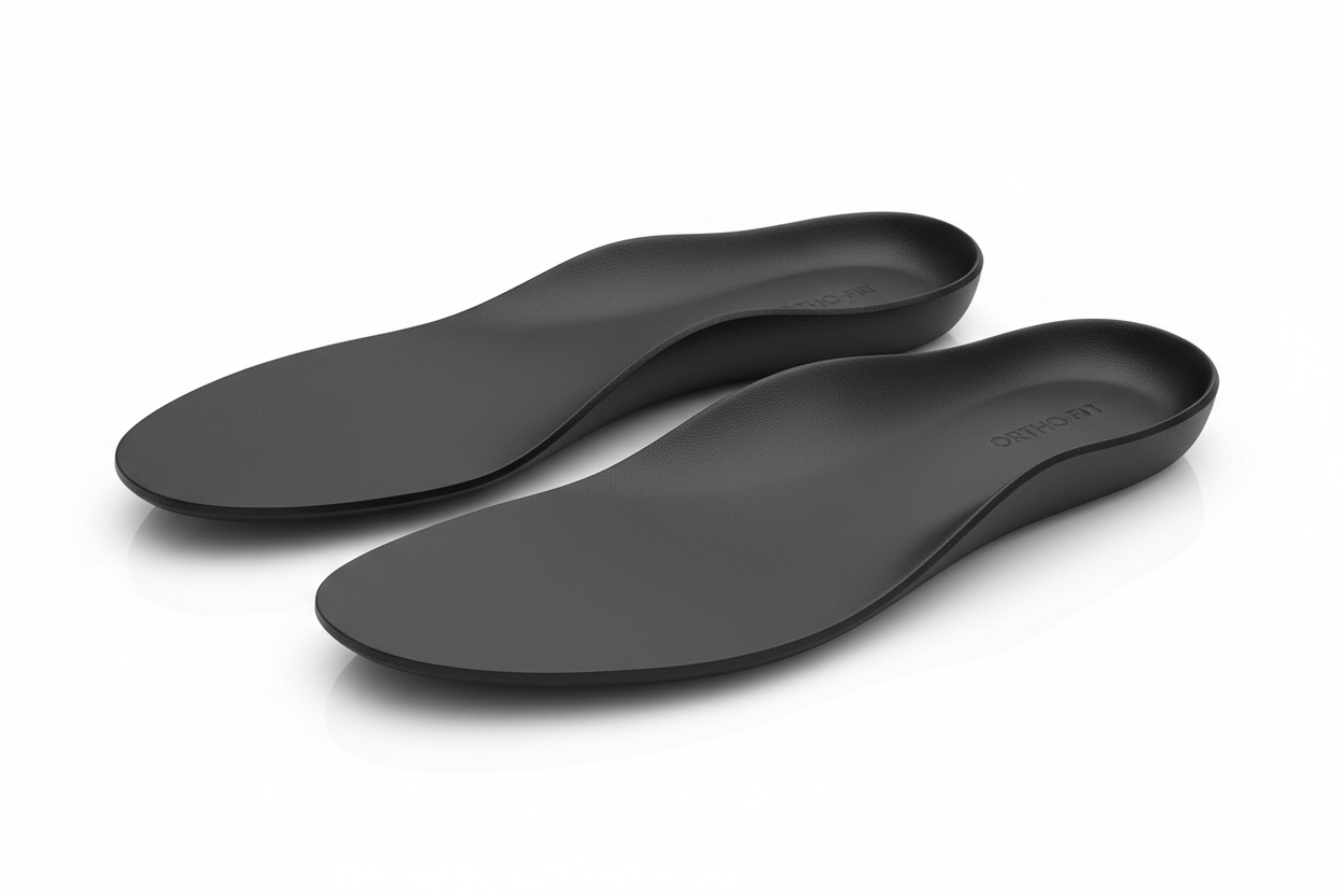 picture of black orthotics