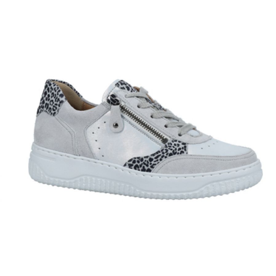 Boogie Women's Casual Shoe - Silver Print