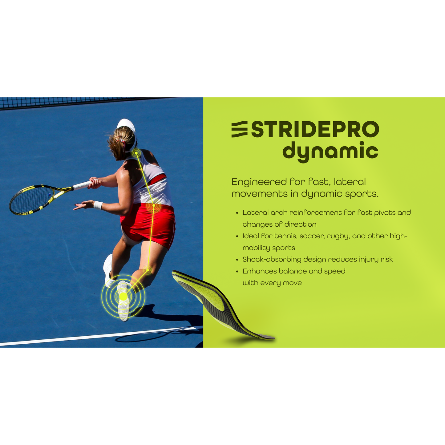 Orthotic Insole for Sports