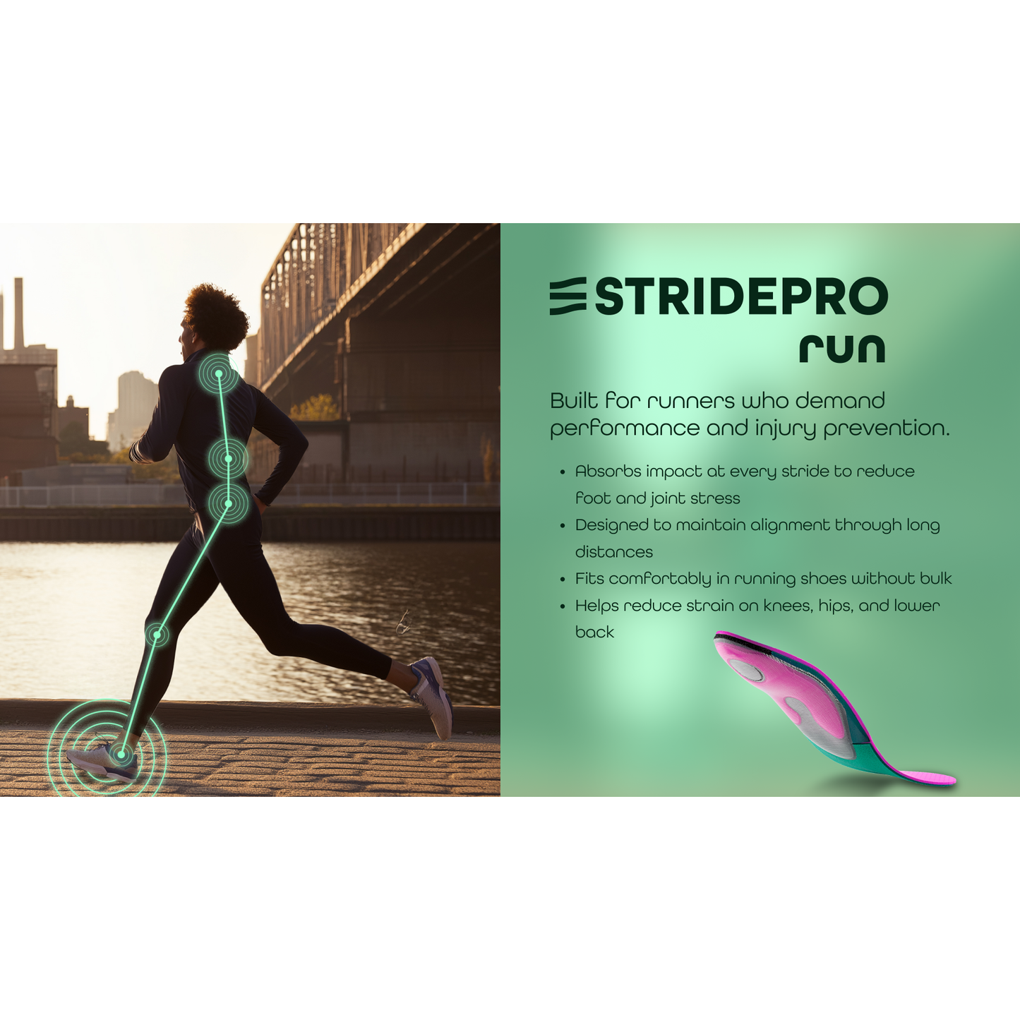 Orthotic Insoles for Runners