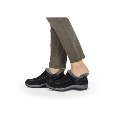 Lorin Hands-Free Suede Slipper