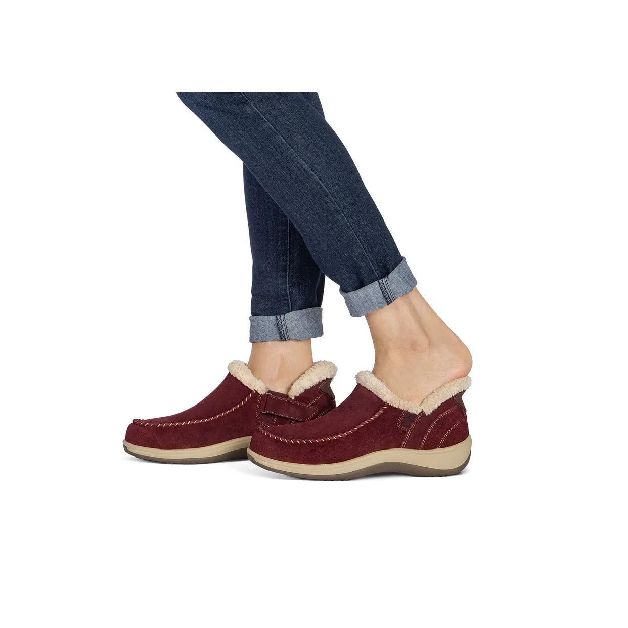 Lorin Hands-Free Suede Slipper