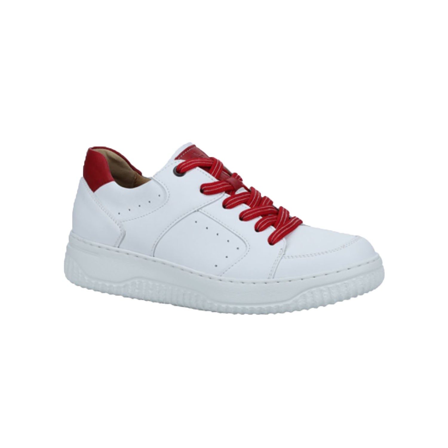 Boogie Women's Casual Shoe - White/Red