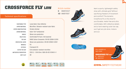 CrossForce Fly Low Safety Shoe