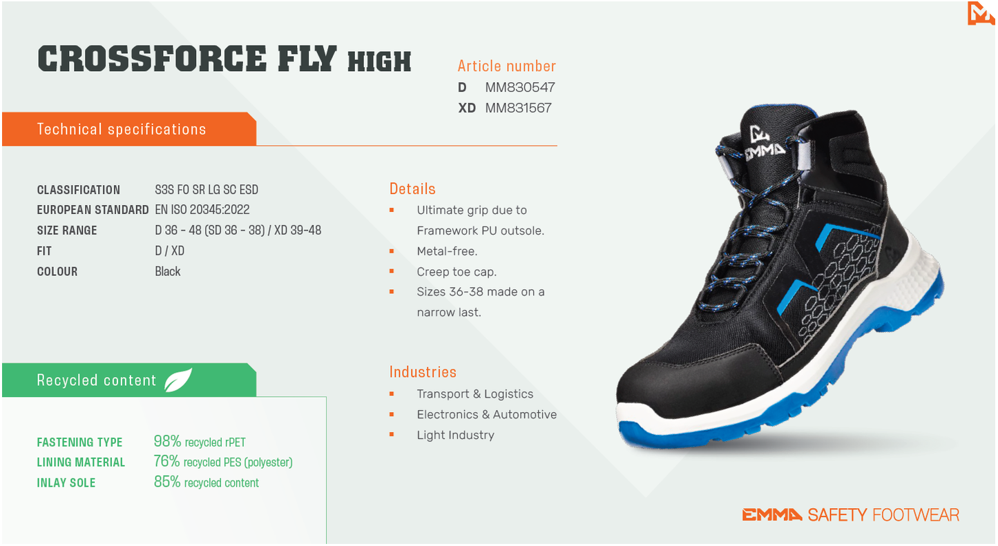 Crossforce Fly High Safety Boot