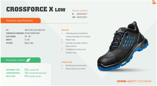 Crossforce X Low Men's Safety Shoe