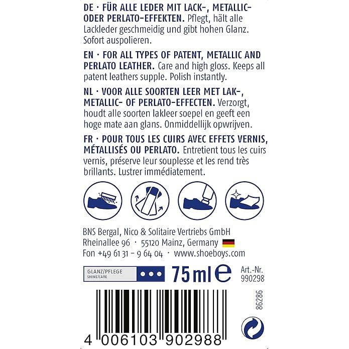 Patent Leather Care Stick